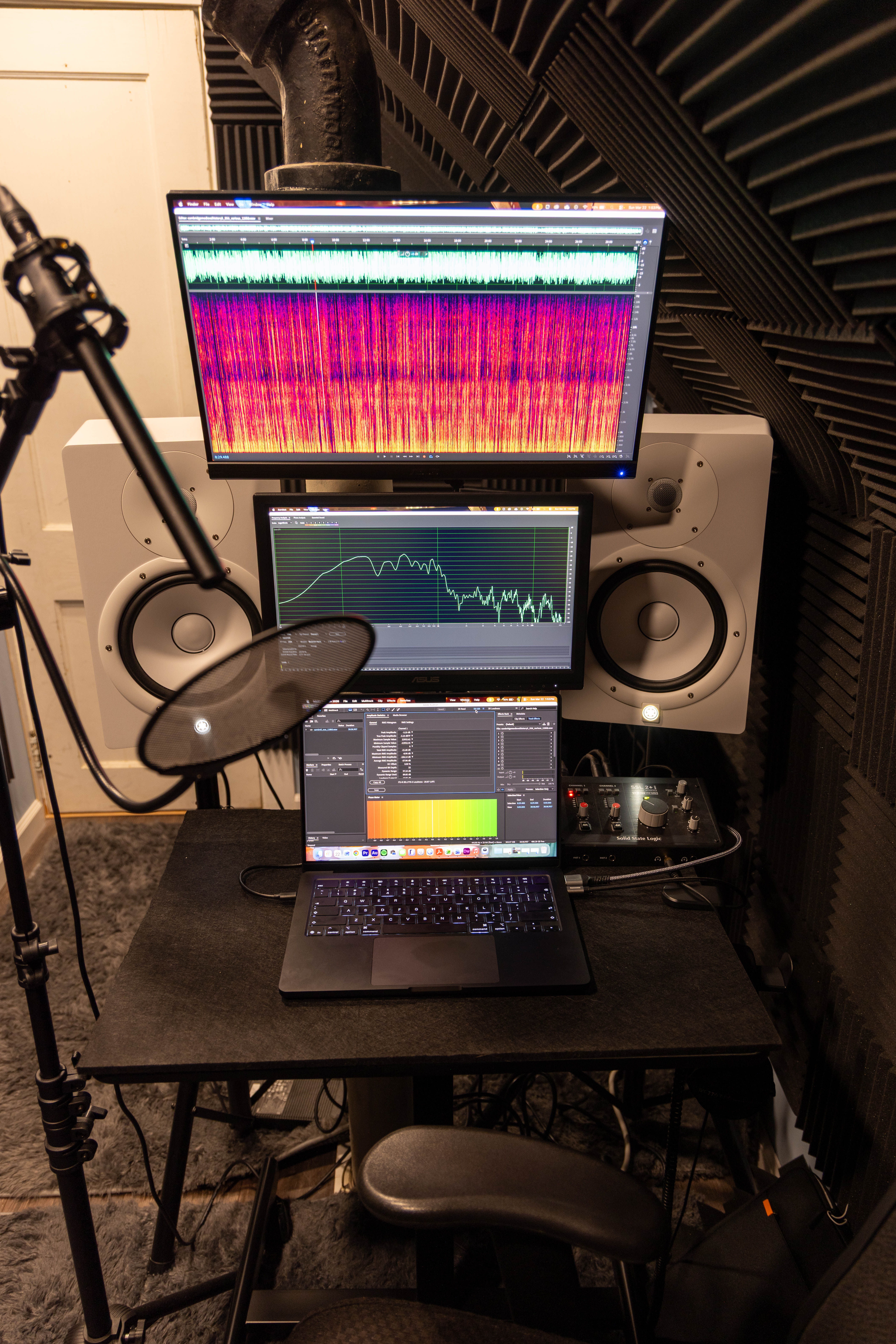 Soundroom Editing Setup